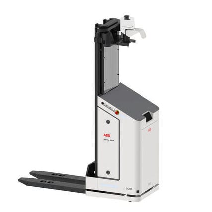 Robot móvil autónomo (AMR) de manipulación - AMR-F602 - ABB Robotics - de transporte / carretillas preparadoras de pedidos de guiado automático / para almacén