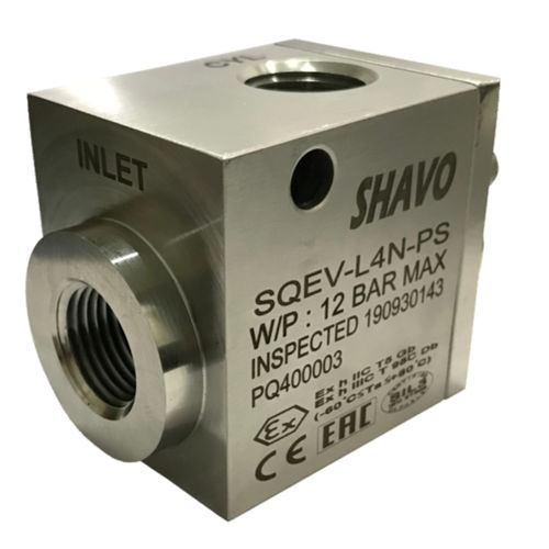 Válvula de alivio de aire - SQEV - LGM ENGINEERING - compacto / rápido