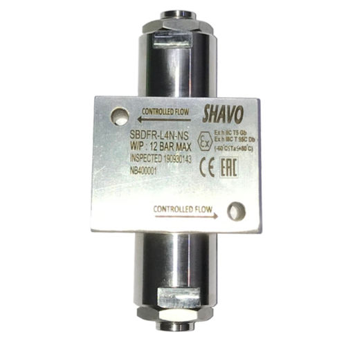 Regulador de caudal de presión diferencial - SBDFR - LGM ENGINEERING - para aceite / para productos químicos / para agua