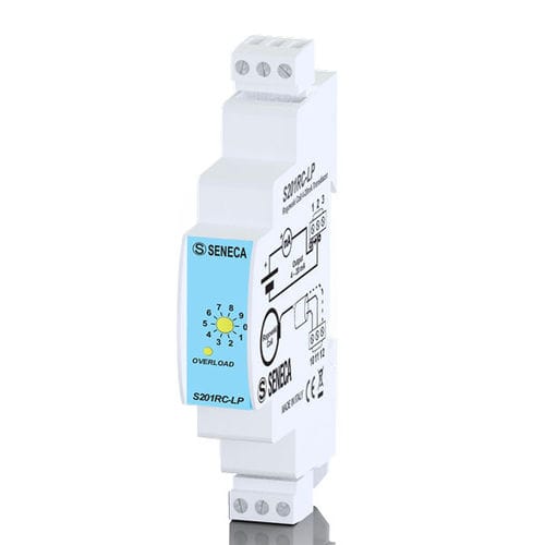 Convertidor de señal de frecuencia corriente - S201RC-LP  - SENECA | AUTOMATION INTERFACES - con aislamiento galvánico / en riel DIN / para sensor de Rogowski