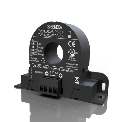 Transductor de corriente de efecto hall - T201DCH300-LP - SENECA | AUTOMATION INTERFACES - en riel DIN / DC / AC