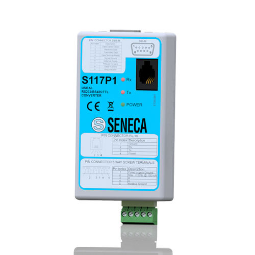 Convertidor USB en serie - S117P1 - SENECA | AUTOMATION INTERFACES - USB / robusto