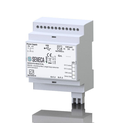 Convertidor de comunicaciones - S232-FO series - SENECA | AUTOMATION INTERFACES - RS232 / de fibra óptica