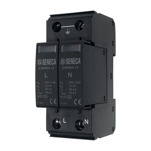 Protector de sobretensión de tipo 2 - S400HV-2 - SENECA | AUTOMATION INTERFACES - clase II / para alimentación eléctrica / AC