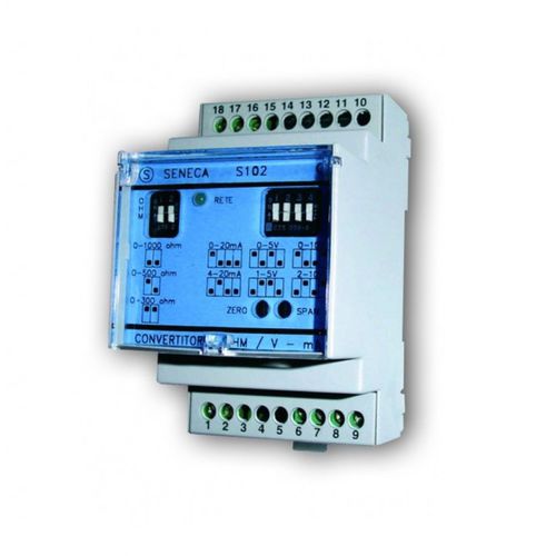 Convertidor/aislador de señal - S102 - SENECA | AUTOMATION INTERFACES - para potenciómetro