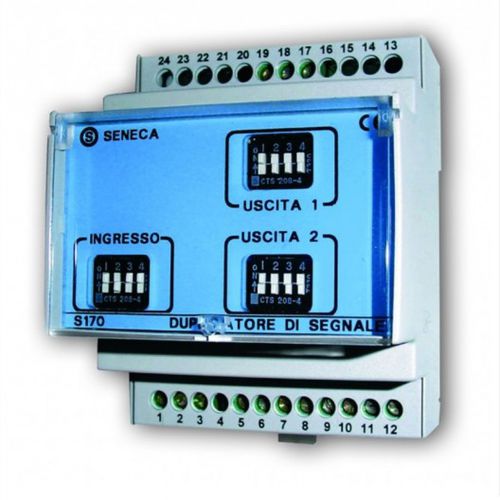 Convertidor de señal - S170 - SENECA | AUTOMATION INTERFACES - con 2 salidas analógicas / galvánico