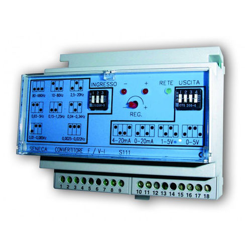 Convertidor/aislador de frecuencia - S111-1-ST - SENECA | AUTOMATION INTERFACES