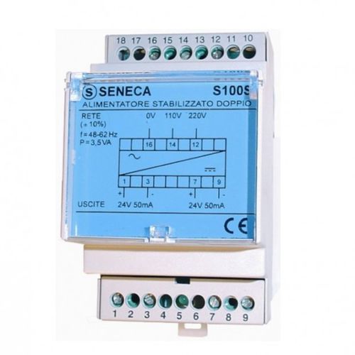 Alimentación eléctrica para montaje en paneles - S100S - SENECA | AUTOMATION INTERFACES - AC/DC / estabilizada