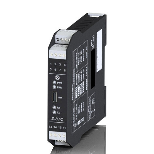 Módulo de entrada analógico - Z-8TC-SI - SENECA | AUTOMATION INTERFACES - Modbus RTU / RS485 / con 8 entradas