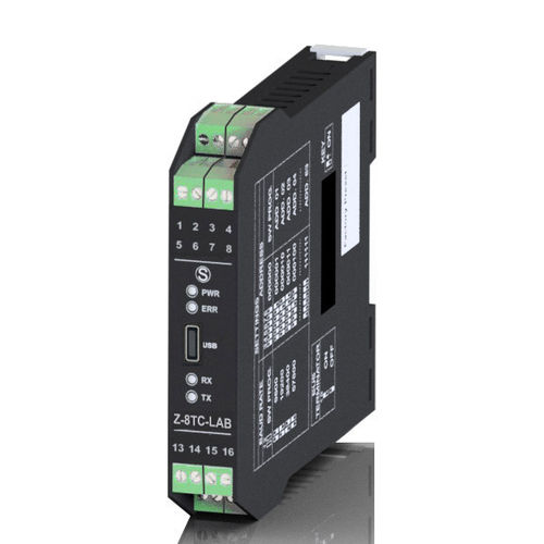 Módulo de entrada analógico - Z-8TC-SI-LAB - SENECA | AUTOMATION INTERFACES - Modbus RTU / RS485 / con 8 entradas
