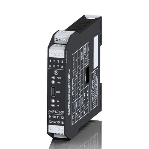 Módulo de entrada analógico - Z-4RTD2-SI - SENECA | AUTOMATION INTERFACES - Modbus RTU / RS485 / micro USB