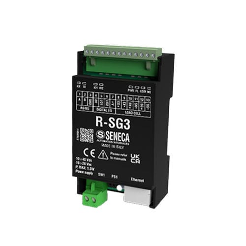 Módulo de entrada analógico - R-SG3 - SENECA | AUTOMATION INTERFACES - Ethernet / Modbus RTU / para galga extensiométrica