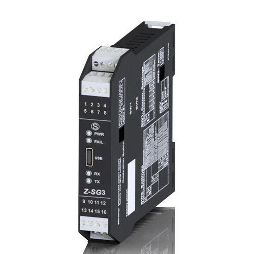 Módulo de entrada analógico - Z-SG3 - SENECA | AUTOMATION INTERFACES - Modbus RTU / para galga extensiométrica / en riel DIN