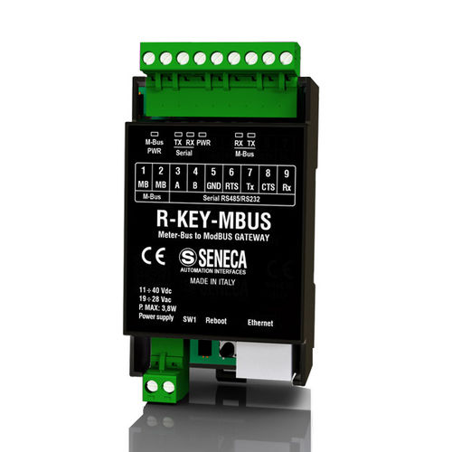 Convertidor de protocolos - R-KEY-MBUS - SENECA | AUTOMATION INTERFACES - Ethernet / M-Bus / en serie