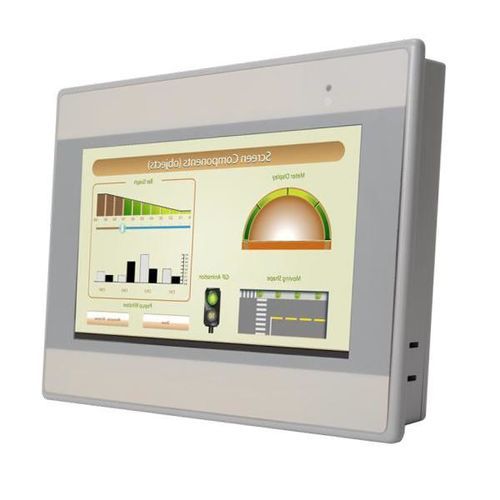 HMI con pantalla táctil - VISUAL6E - SENECA | AUTOMATION INTERFACES - con pantalla táctil resistiva / empotrable / 800 x 480