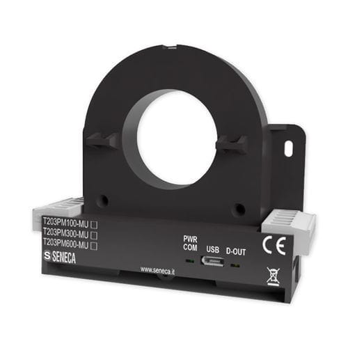 Dispositivo de medición de potencia frecuencímetro - T203PM600-MU - SENECA | AUTOMATION INTERFACES - multímetro / contador eléctrico / con analizador de calidad de energía y de armónicos