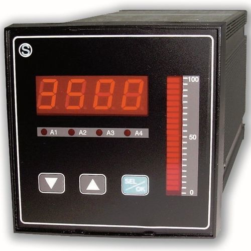 Indicador universal - S301B series - SENECA | AUTOMATION INTERFACES - de 4 dígitos / con display de barras / LED