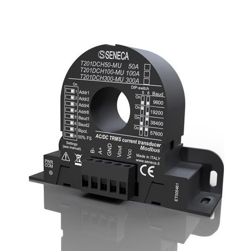 Transductor de corriente de efecto hall - T201DCH300-MU - SENECA | AUTOMATION INTERFACES - en riel DIN / DC / AC