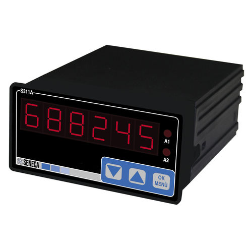 Indicador de proceso - S311A series - SENECA | AUTOMATION INTERFACES - universal / con pantalla LED / LED