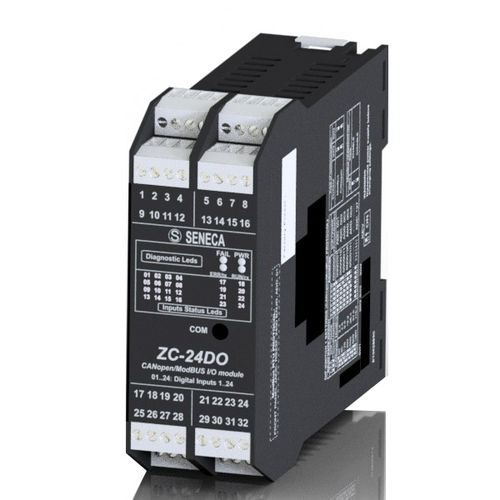 Módulo de salida digital - ZC-24DO - SENECA | AUTOMATION INTERFACES - CANopen / Modbus RTU / RS485