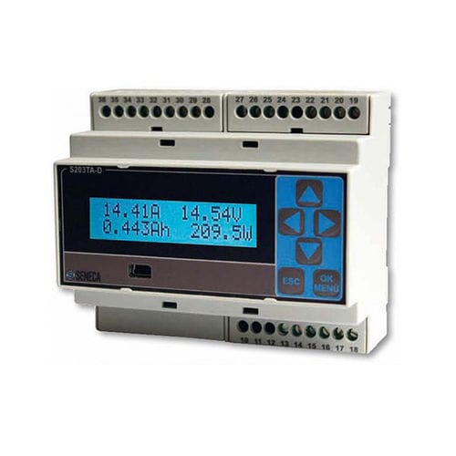 Analizador de vigilancia - S203TA-D - SENECA | AUTOMATION INTERFACES - de red eléctrica / de potencia / de factor de potencia