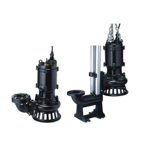 Bomba de rotor - SF series - TSURUMI MANUFACTURING CO., LTD. - para aguas residuales / eléctrica / sumergible