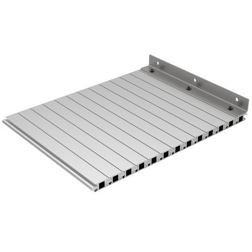Fuelle plegable de tela recubierta - AGS series - Hennig - de aluminio / de acero inoxidable