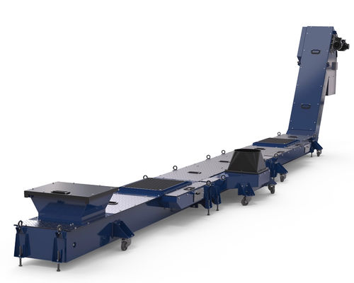 Sistema de transporte para máquina herramienta CNC - Hennig - de virutas