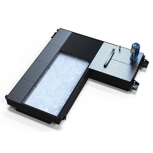 Depósito para líquido de refrigeración - Hennig - abierto / para máquina CNC