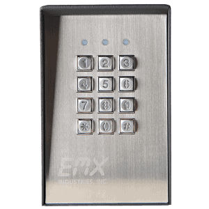 Teclado numérico 12 teclas - KPX 100 - EMX Industries Inc. - de pared / de metal / de escayola