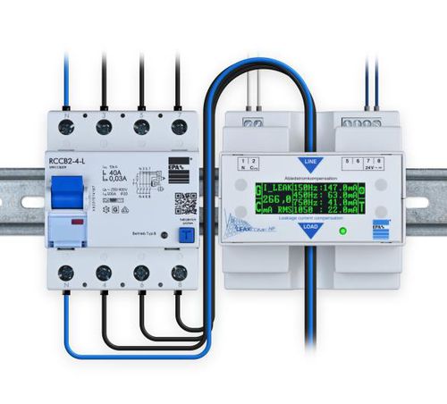 Controlador de corriente de fugas - LEAKCOMP® HP - EPA GmbH - de la corriente residual