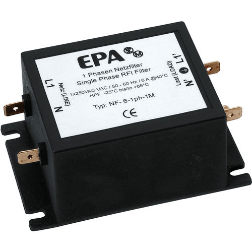 Filtro electrónico paso bajo - NF-1ph-1M - EPA GmbH - pasivo / RFI / AC