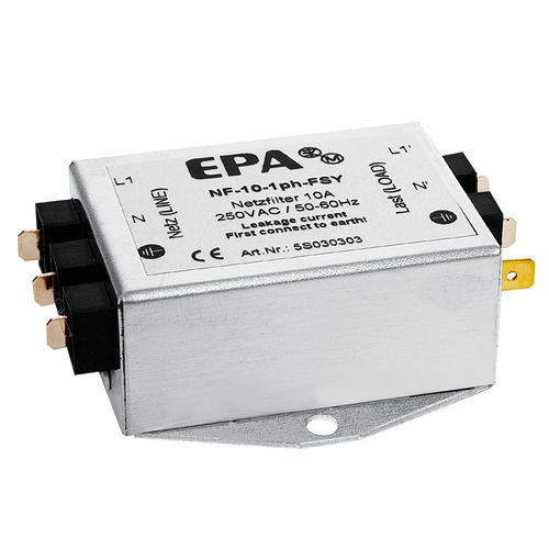 Filtro electrónico paso bajo - NF-1ph-FSY  - EPA GmbH - pasivo / RFI / compacto
