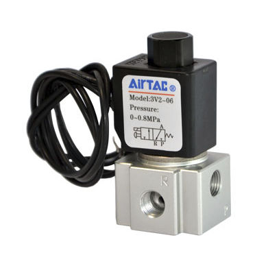 Electroválvula de acción directa - 3V2 series - Airtac Automatic Industrial - NC / NA / aire