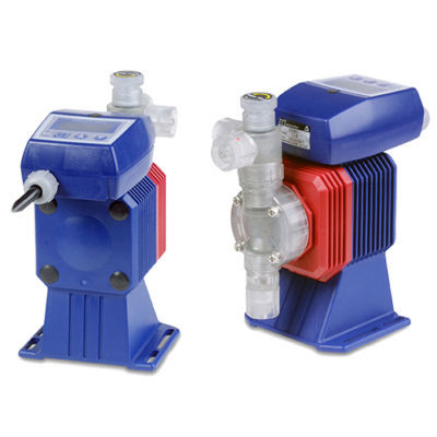 Bomba de membrana - EZ series - Walchem - para productos químicos / eléctrica / estacionaria
