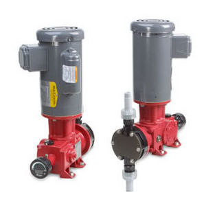 Bomba de membrana - LKN series - Walchem - de agua / de aceite / con motor DC