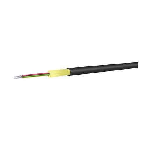 Cable óptico de datos - 84063363 - HUBER+SUHNER - para red / para uso exterior / para uso interior