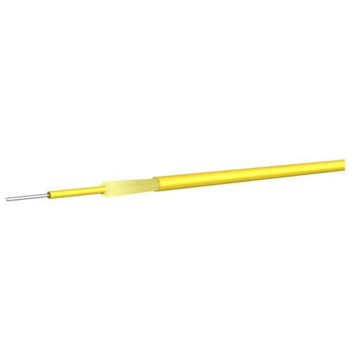 Cable óptico de datos - 84075437 - HUBER+SUHNER - aislado / simple / para red