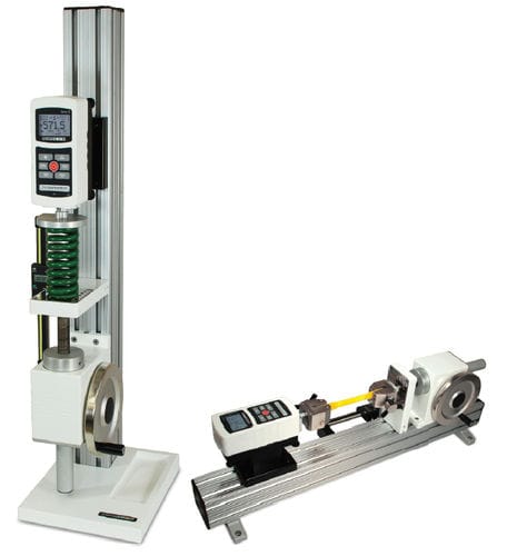 Banco de prueba de fuerza - TSF, TSFH - IDM Instrument - manual / para muelles / vertical