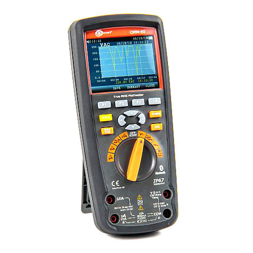 Multímetro digital - CMM-60 - Sonel SA - portátil / 1000 V / 10 A