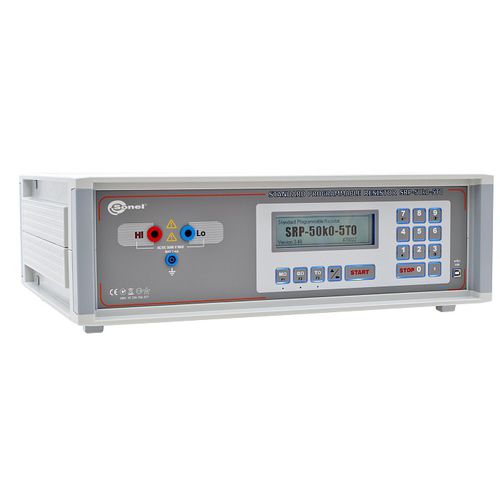 Calibrador programable - SRP-50k0-5T0 - Sonel SA - de tensión / antirrobo / para comprobador de aislamiento