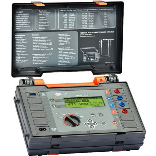 Micróhmetro digital - MMR-630 - Sonel SA - portátil / de baja resistencia / 4 hilos
