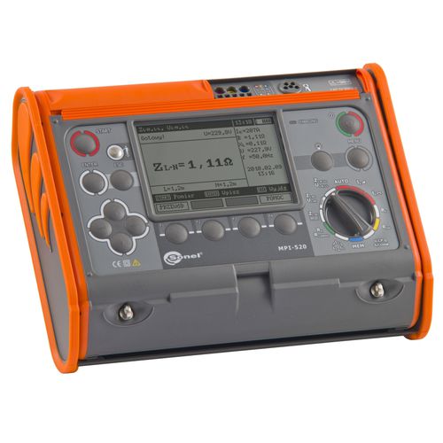 Comprobador de instalación eléctrica - MPI-520 - Sonel SA - de aislamiento / de tensión / corriente de cortocircuito