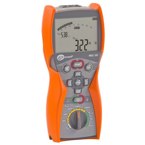 Comprobador de aislamiento - MIC-10 - Sonel SA - de resistencia de aislamiento / eléctrico / dieléctrico