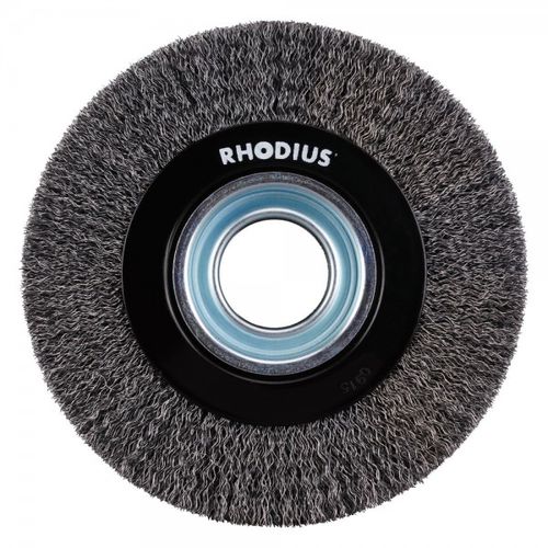 Cepillo circular - SRBWST - RHODIUS - de limpieza / de desbastado / de pulido