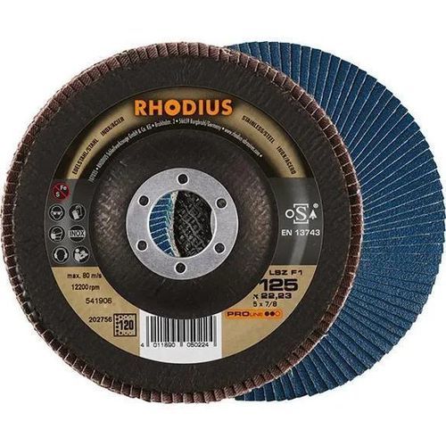 Disco de láminas para acero inoxidable - 0008991161 - RHODIUS - de acabado