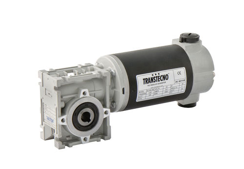 Motorreductor DC - 0.1 - 0.8 kW, 1 - 130 Nm | ECM series - Transtecno - con imán permanente / de tornillo sin fin / angular