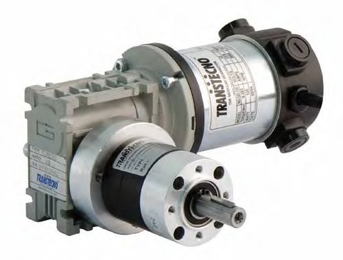 Motorreductor DC - 0.16 - 0.16 kW, 20 - 120 Nm | NDWMP series - Transtecno - planetario / de tornillo sin fin / angular