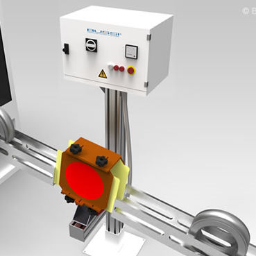 Desmagnetizador de túnel - D-V - Bussi Demagnetizing Systems - para piezas / en línea / por impulsión