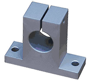 Soporte de extremidad de eje - ES-A series - LinTech - de aluminio / de precisión